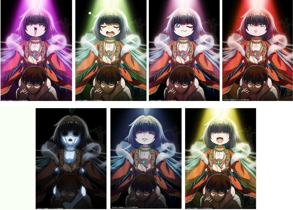 Collage Kaminaki Sekai visual Collage Kaminaki Sekai visual